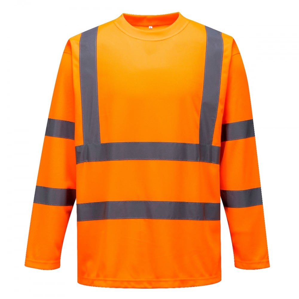 Hi Visibility Long Sleeved T-Shirt