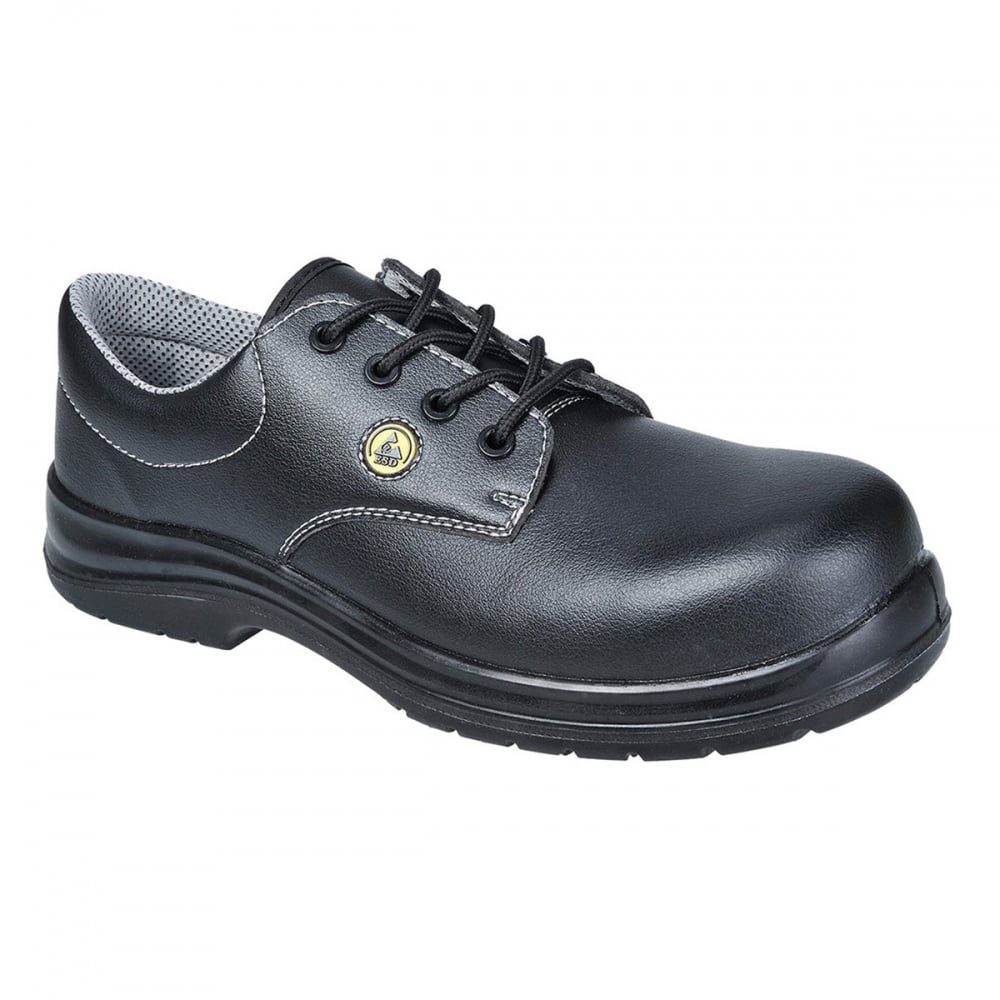 FC01 ESD Safety Shoe S1 (Vegan Friendly) Black 10.5 *One Size Only - Outlet Store*