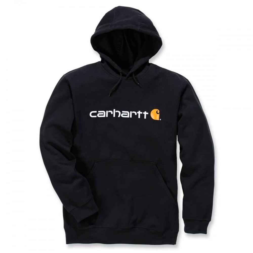 100074 Signature Logo Hoodie Black XS *One Size Only - Outlet Store*