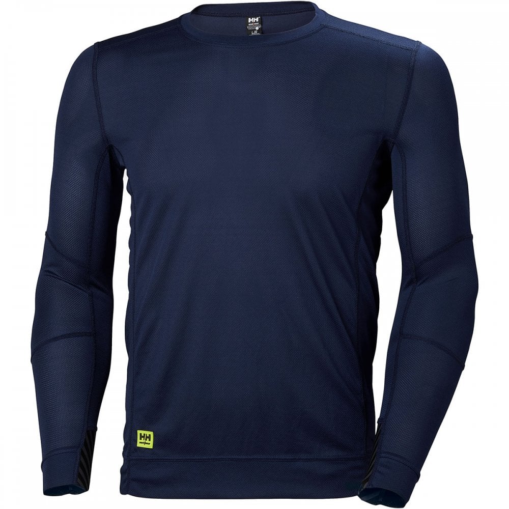 75105 Lifa Crewneck Baselayer Navy S *One Size Only - Outlet Store*