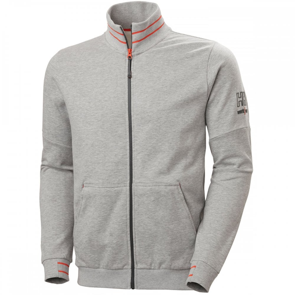 79247 Kensington Zip Sweatshirt Grey Melange XL *One Size Only - Outlet Store*