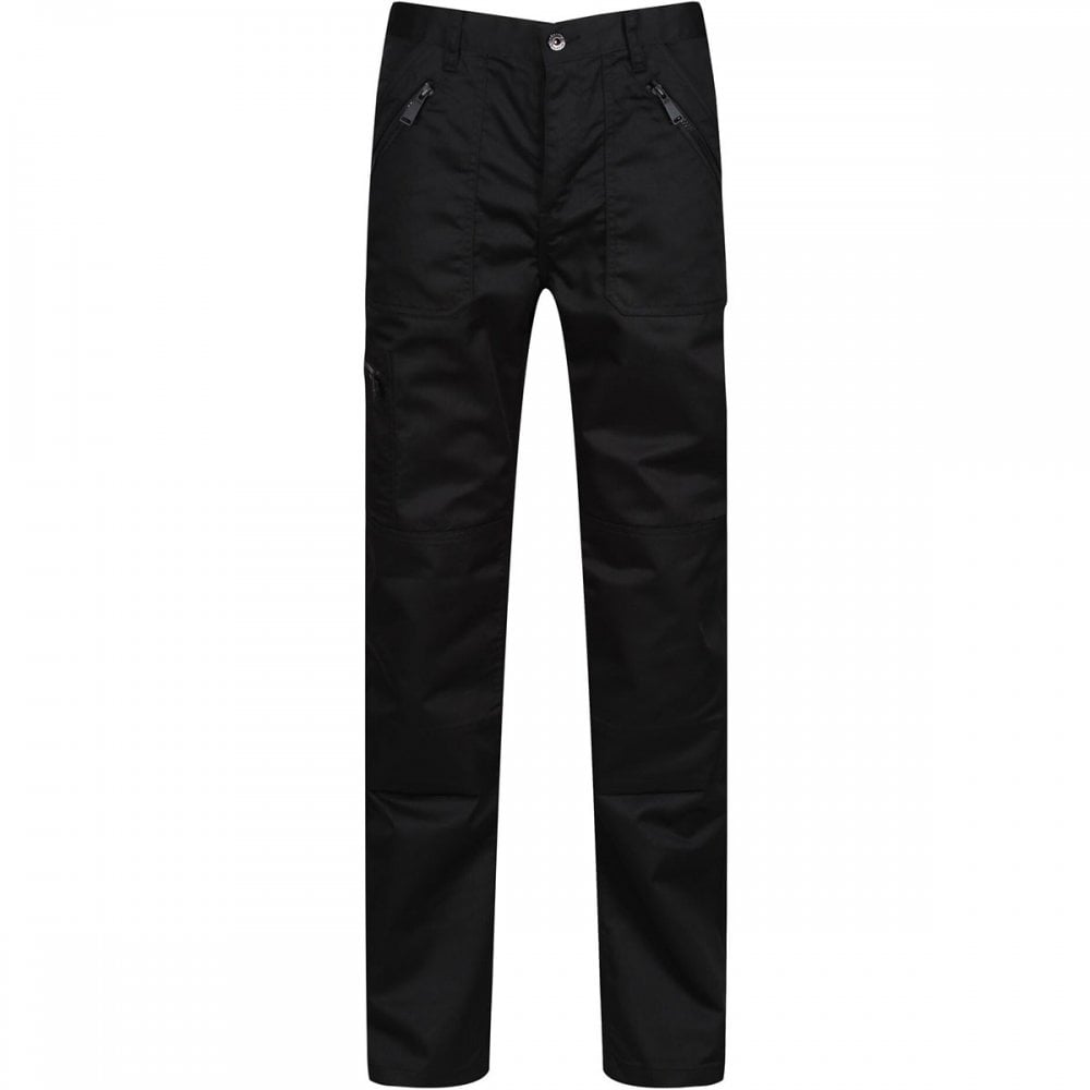TRJ600 Mens Pro Multi Pocket Action Trousers Black 34" 34" *One Size Only - Outlet Store*