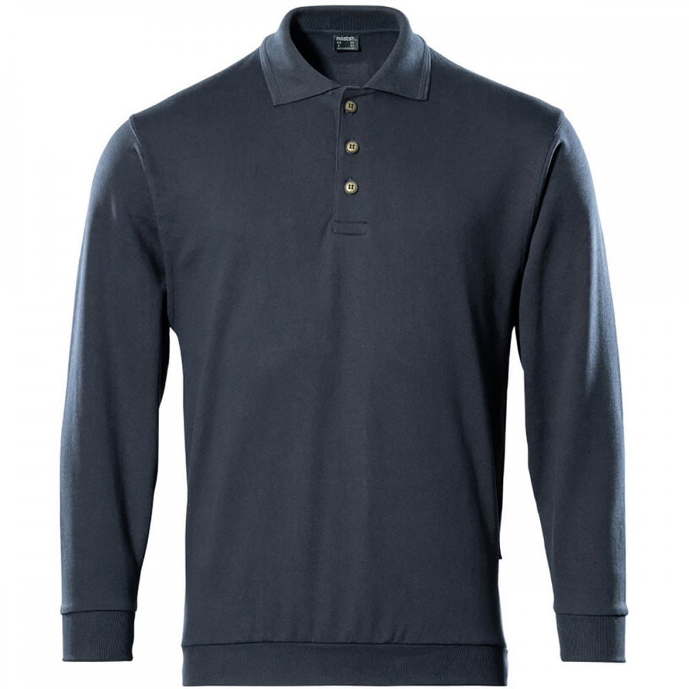 00785 Trinidad Crossover Polo Sweatshirt Dark Navy L *One Size Only - Outlet Store*
