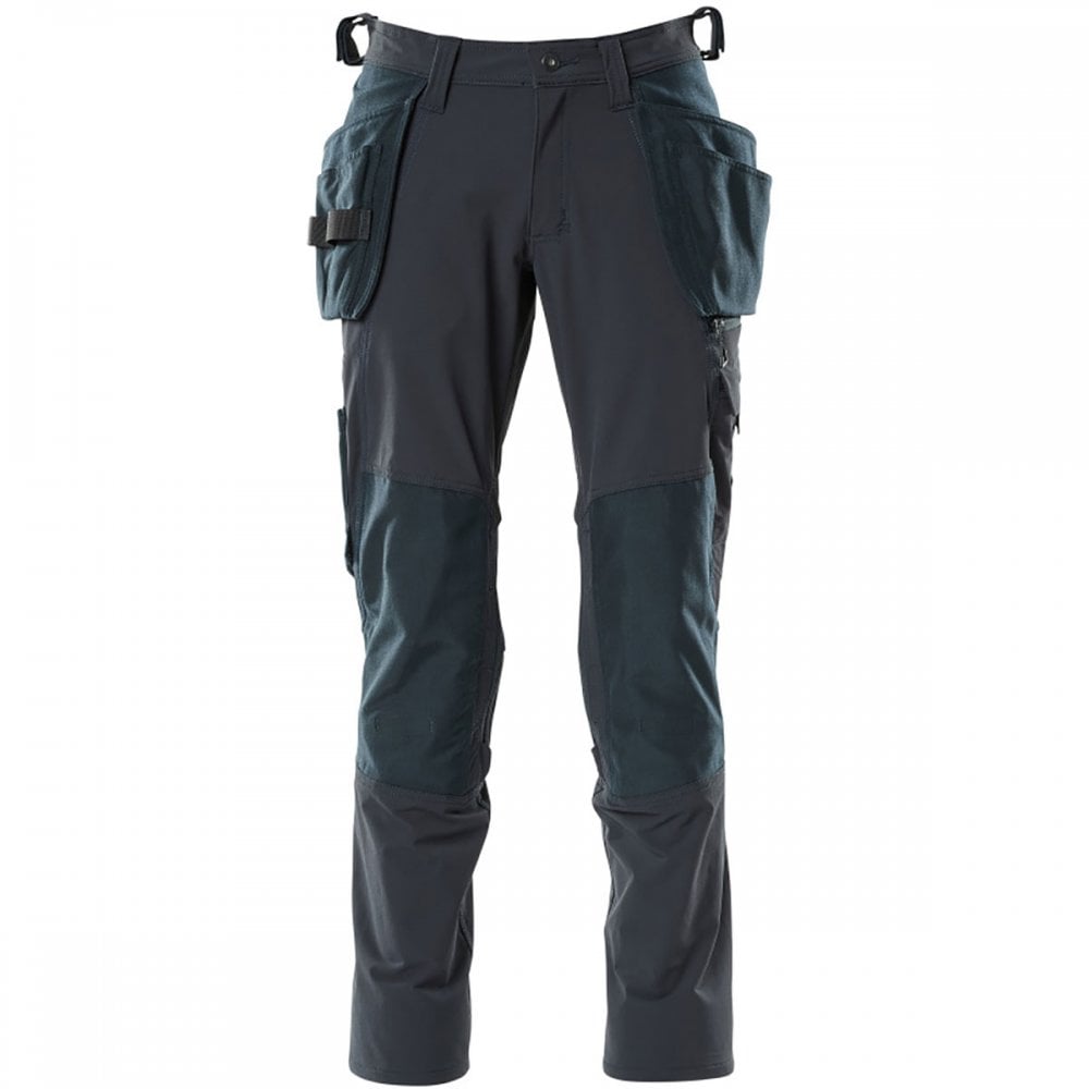 18031 Accelerate Trousers with holster pockets - with STRETCH material Dark Navy 32" 30.5" *One Size Only - Outlet Store*