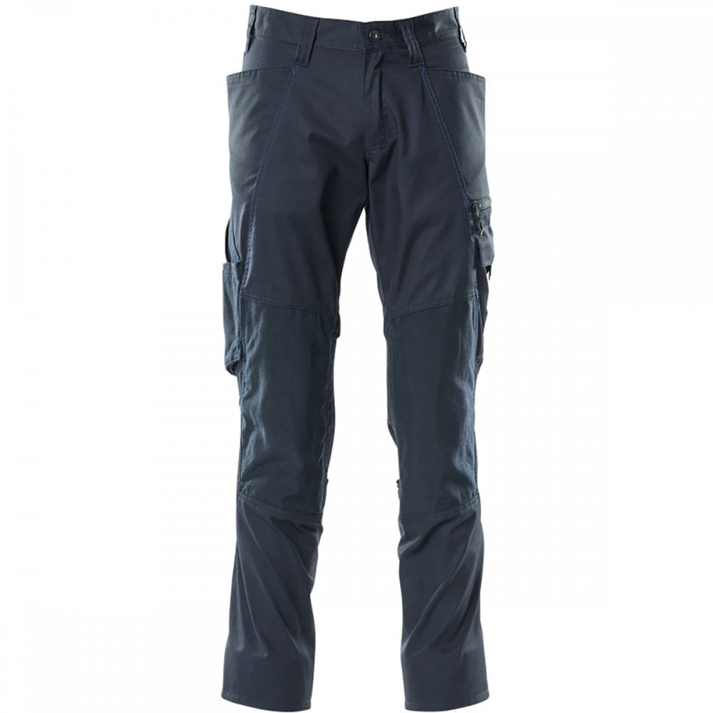 18379 Accelerate Trousers with kneepad pockets Dark Navy 35" 32.5" *One Size Only - Outlet Store*