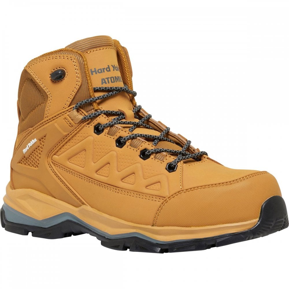 Atomic Hybrid Side Zip S1 Safety Boot Wheat UK10.5 - EU45 - US11.5 Wheat *One Size Only - Outlet Store*