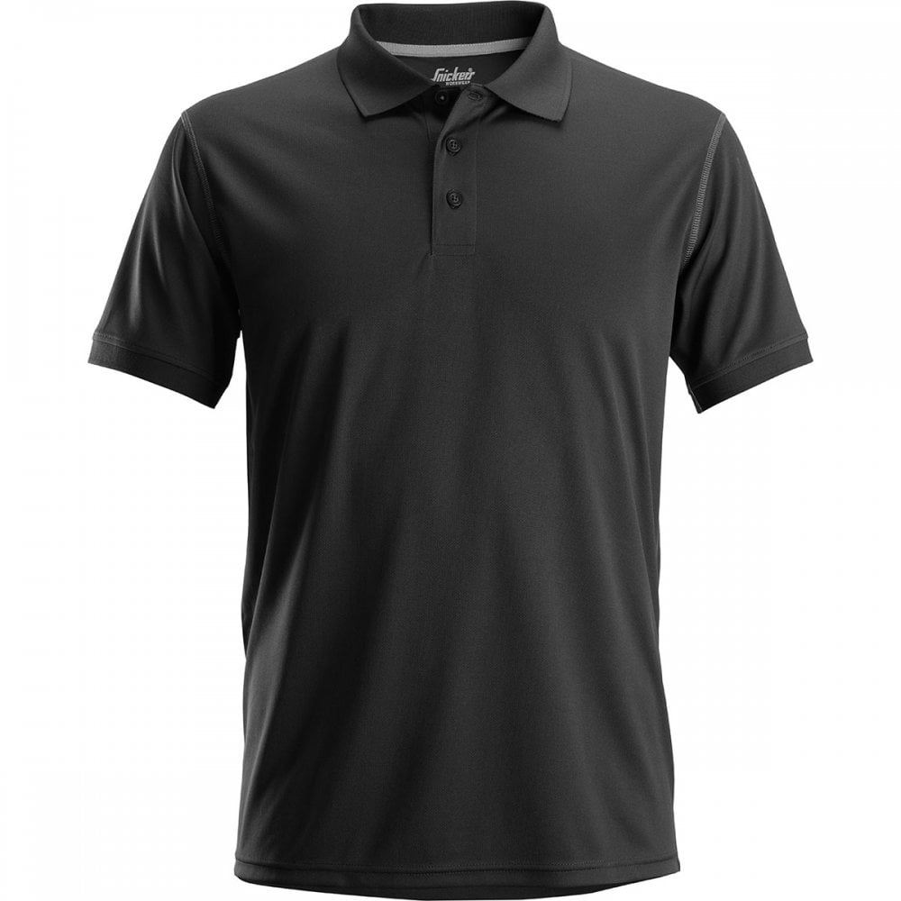 2721 AllroundWork Recycled Polo Shirt Black 2XL *One Size Only - Outlet Store*