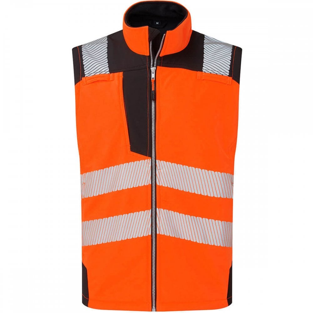 PW325 Hi-Vis Softshell Gilet (3L)
