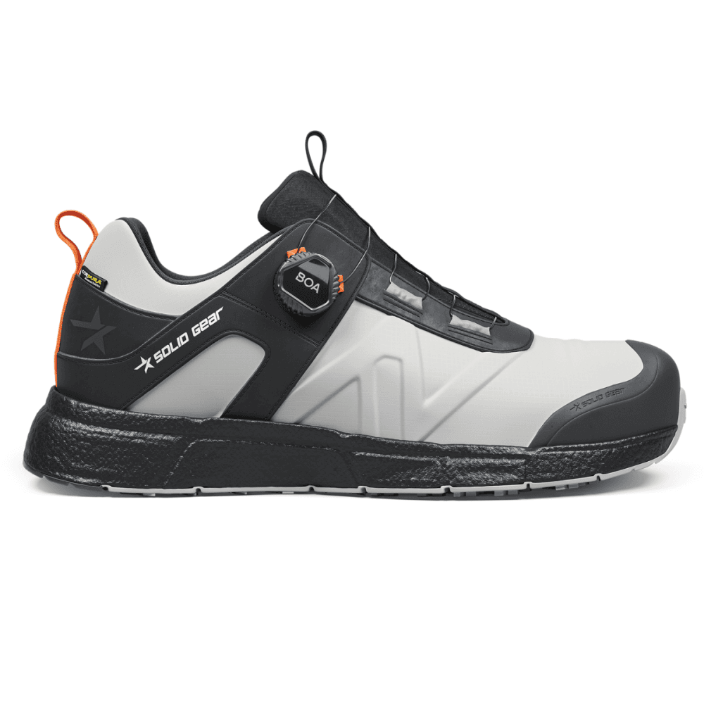 Solid Gear SG76015 Revolution 2 Mono Low Safety Shoe UK11 - EU46 - US12 White/Black *One Size Only - Outlet Store*
