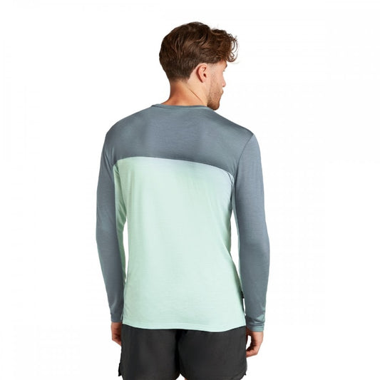 Mens Merino Blend 125 Cool-Lite™ Sphere Long Sleeve T-Shirt Colour Block