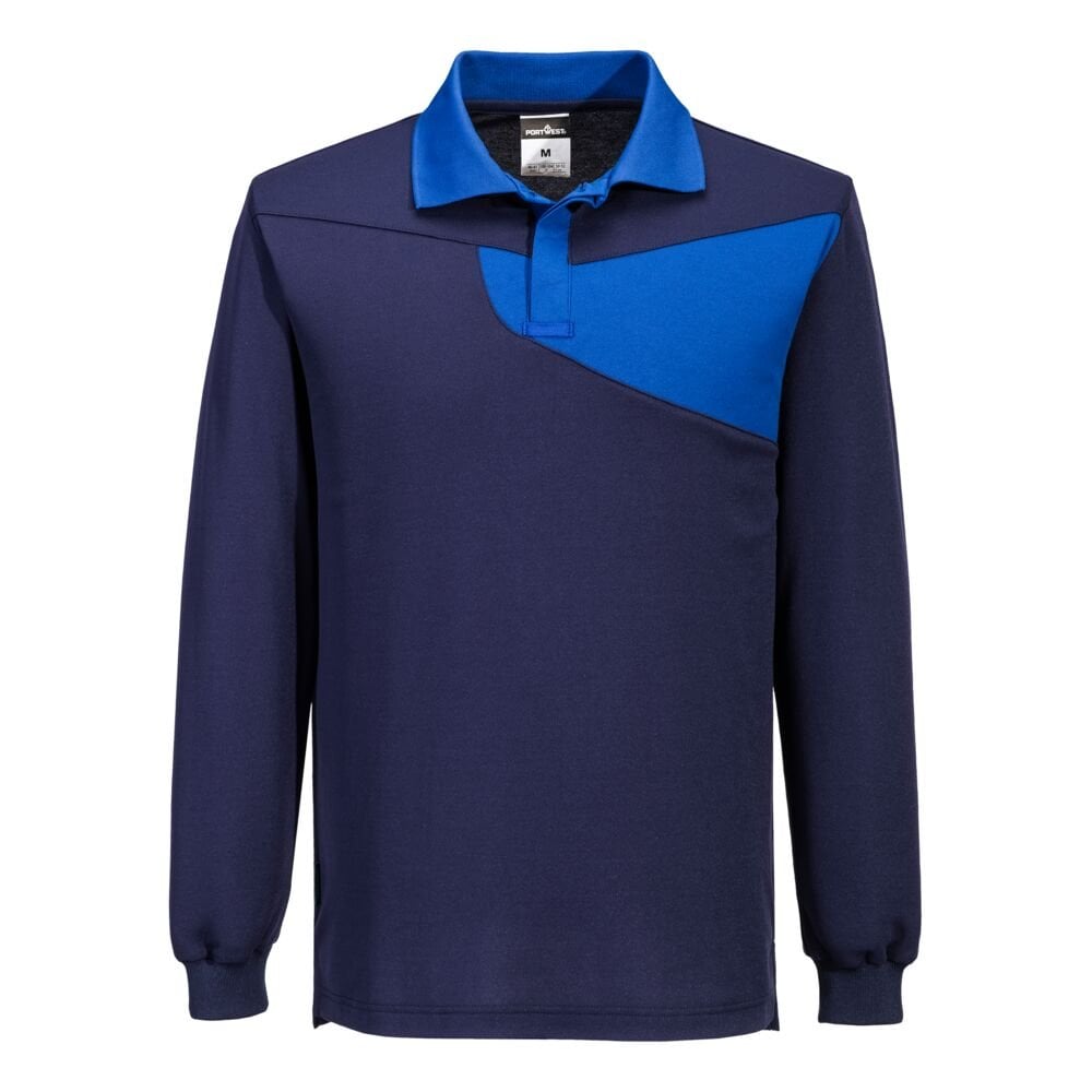 PW218 PW2 Cotton Comfort Polo Shirt L/S