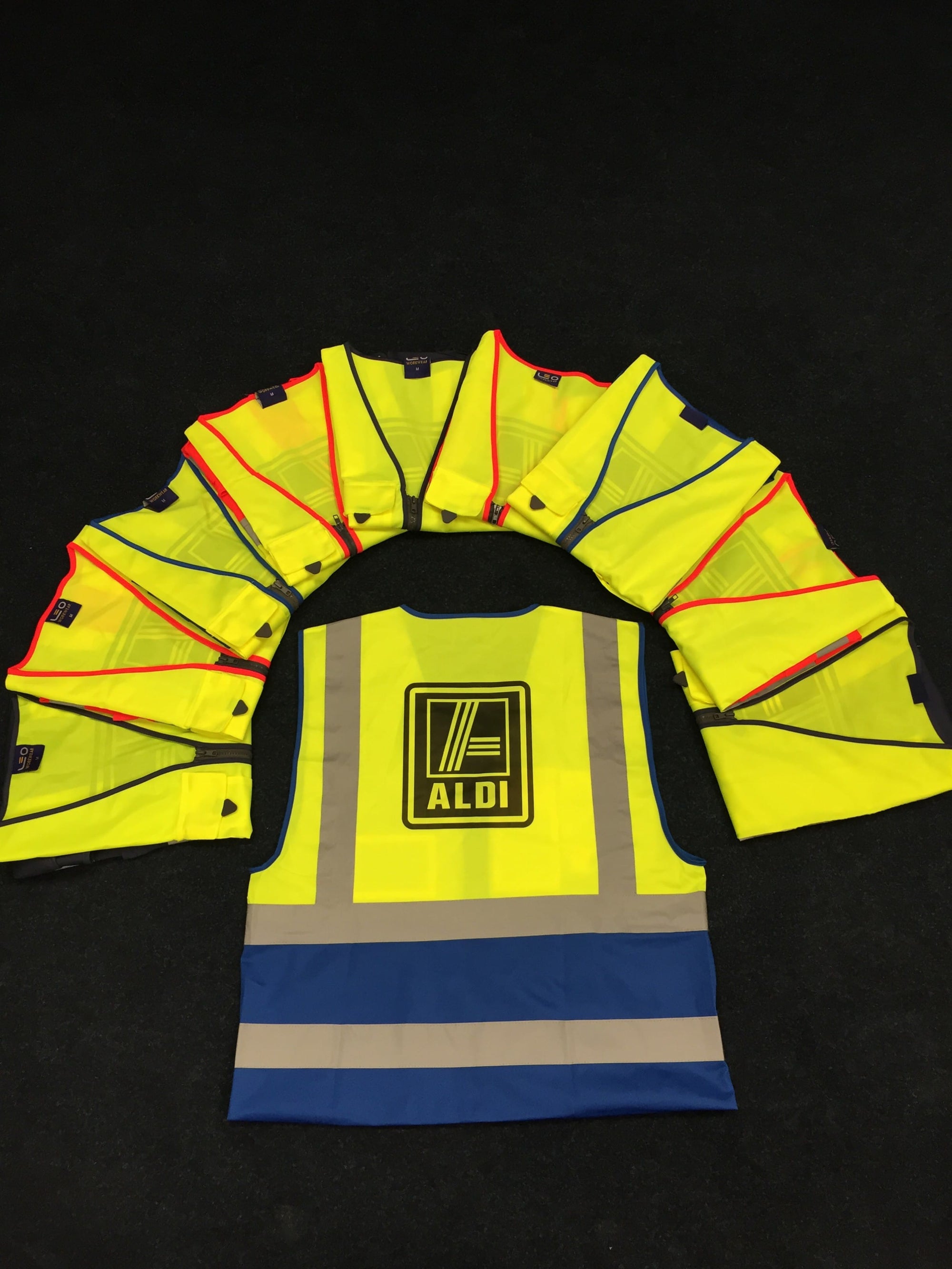 Hi Vis Clothing, badged and ready to go