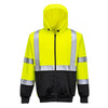 Hi-Vis 2-Tone Zipped Hoodie