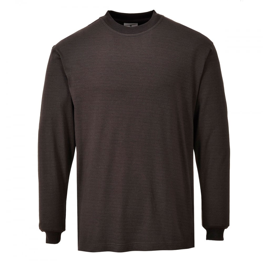 Flame Resistant Antistatic T-Shirt Grey XL *One Size Only - Outlet Store*