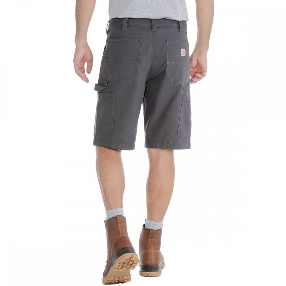 103652 Rigby Dungaree Shorts - Relaxed Fit, Longer Length