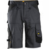 6153 AllroundWork Stretch Loose Fit Work Shorts Steel Grey/Black 30" *One Size Only - Outlet Store*