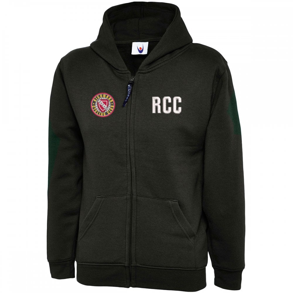 Richmond Cycling Childs Classic Full Zip Hooded Sweatshirt