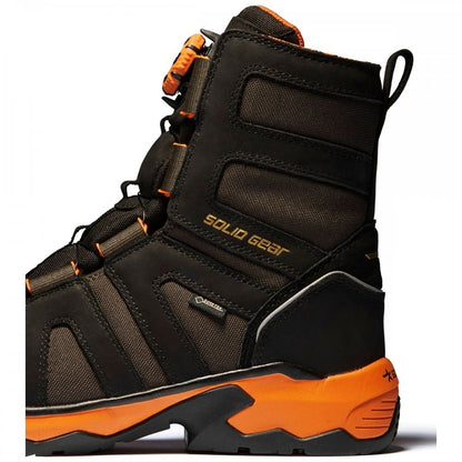 Solid Gear GORE-TEX® Waterproof Insulated SG81001 Tigres GTX AG S3 High Safety Boots With BOA® Lace Fit System