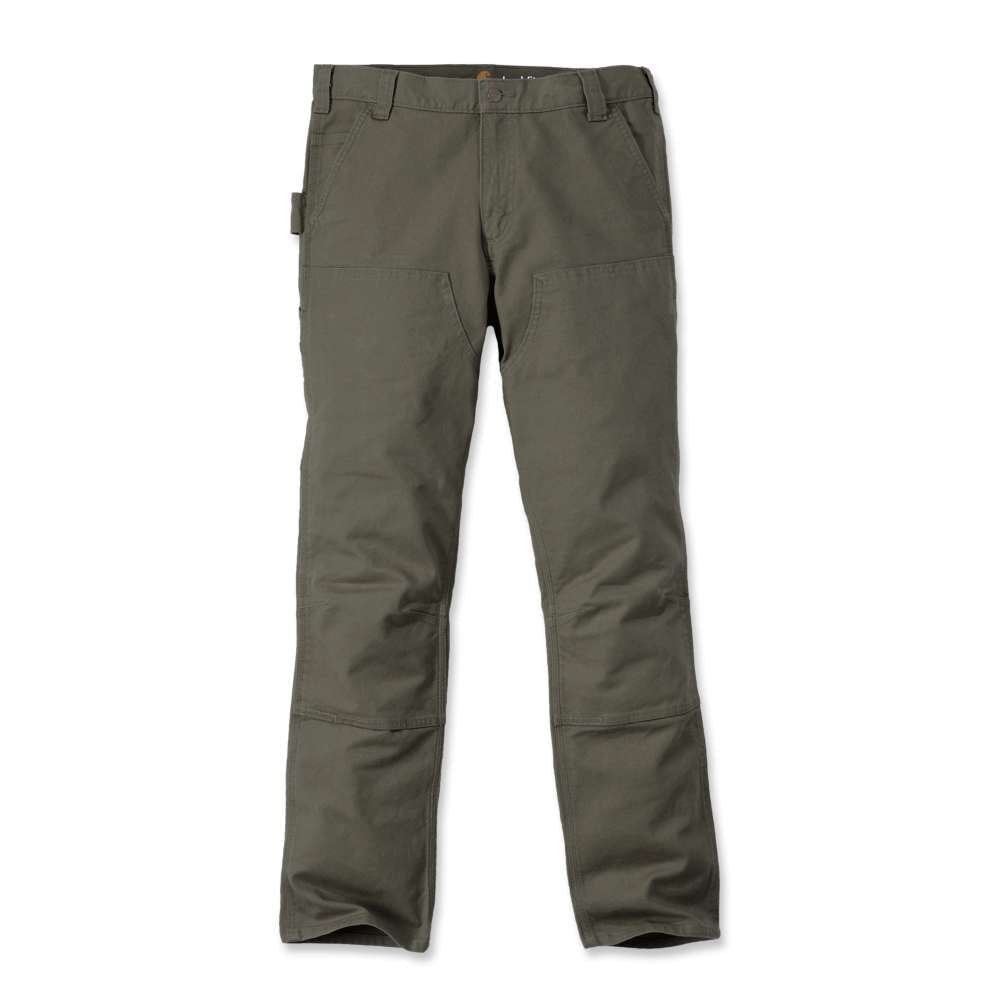 103340 Slim Fit Stretch Duck Double Front Trouser Tarmac 32" 40" *One Size Only - Outlet Store*