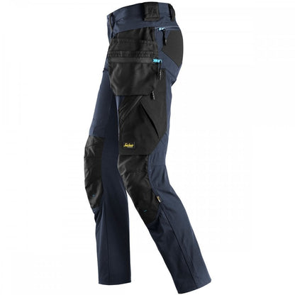 6208 LiteWork Trousers+ 4 Way Stretch Detachable Holster Pockets Navy/Black - Slim Fit