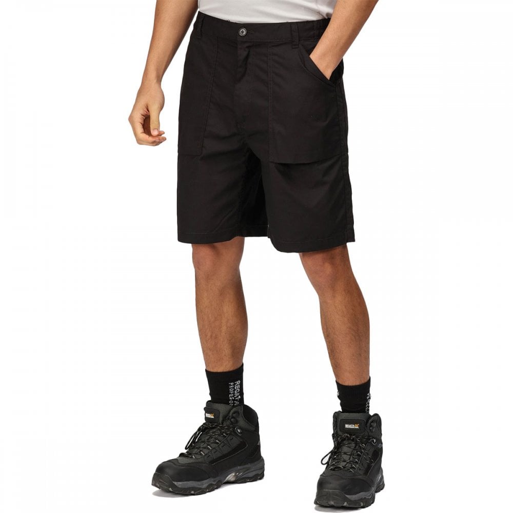 TRJ332 Mens Action Shorts Black 34" *One Size Only - Outlet Store*