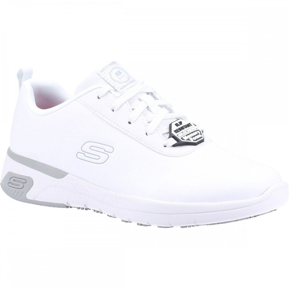 Marsing Gmina Womens Slip Resistant Occupational Shoe White UK7 - EU40 - US8 White *One Size Only - Outlet Store*