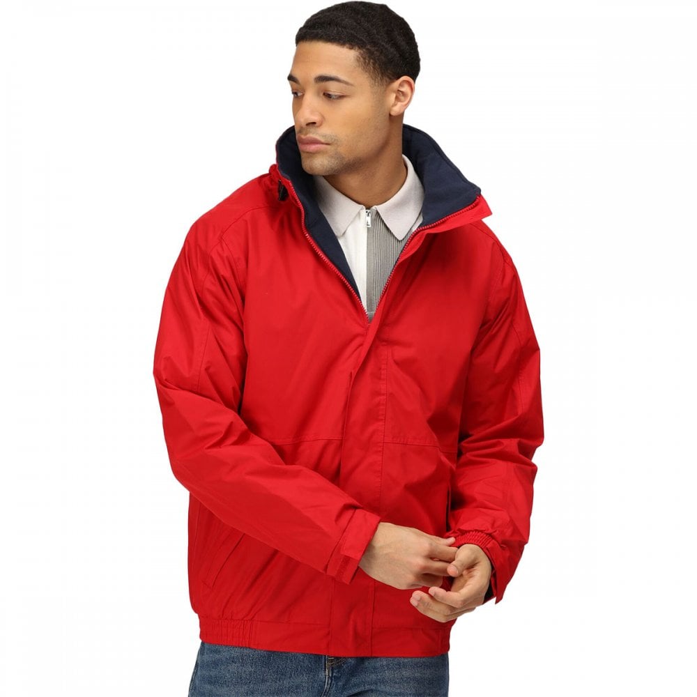TRW297 Mens Dover Fleece Lined Waterproof Insulated Bomber Jacket