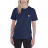 103067 Loose Fit Heavyweight Short-Sleeve K87 Pocket T-Shirt Navy XS *One Size Only - Outlet Store*