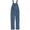 104672 Loose Fit Denim Bib Overall Darkstone 30" 34" *One Size Only - Outlet Store*
