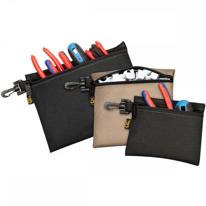 Zippered Bags, 3 pcs