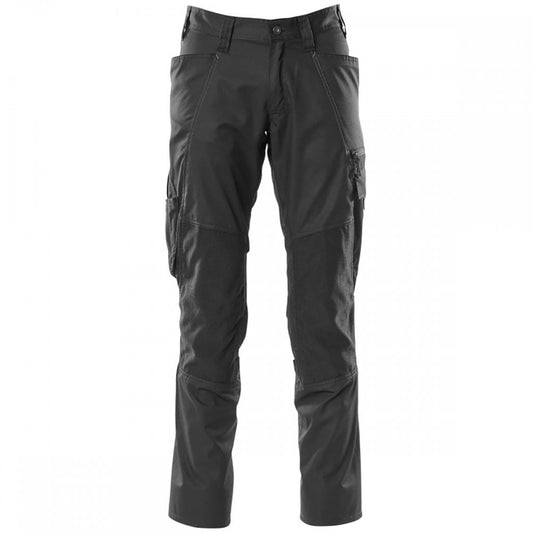 18379 Accelerate Trousers with kneepad pockets Black 32" 30.5" *One Size Only - Outlet Store*