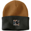 105523 Knit Camo Patch Beanie
