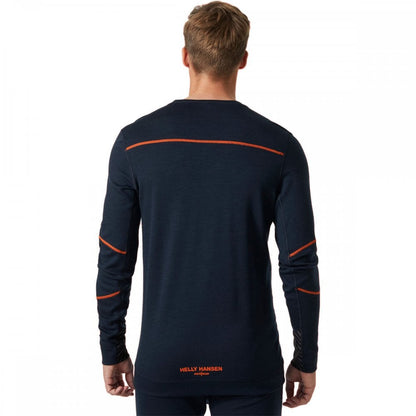 75106 HH Lifa Merino Crewneck Baselayer