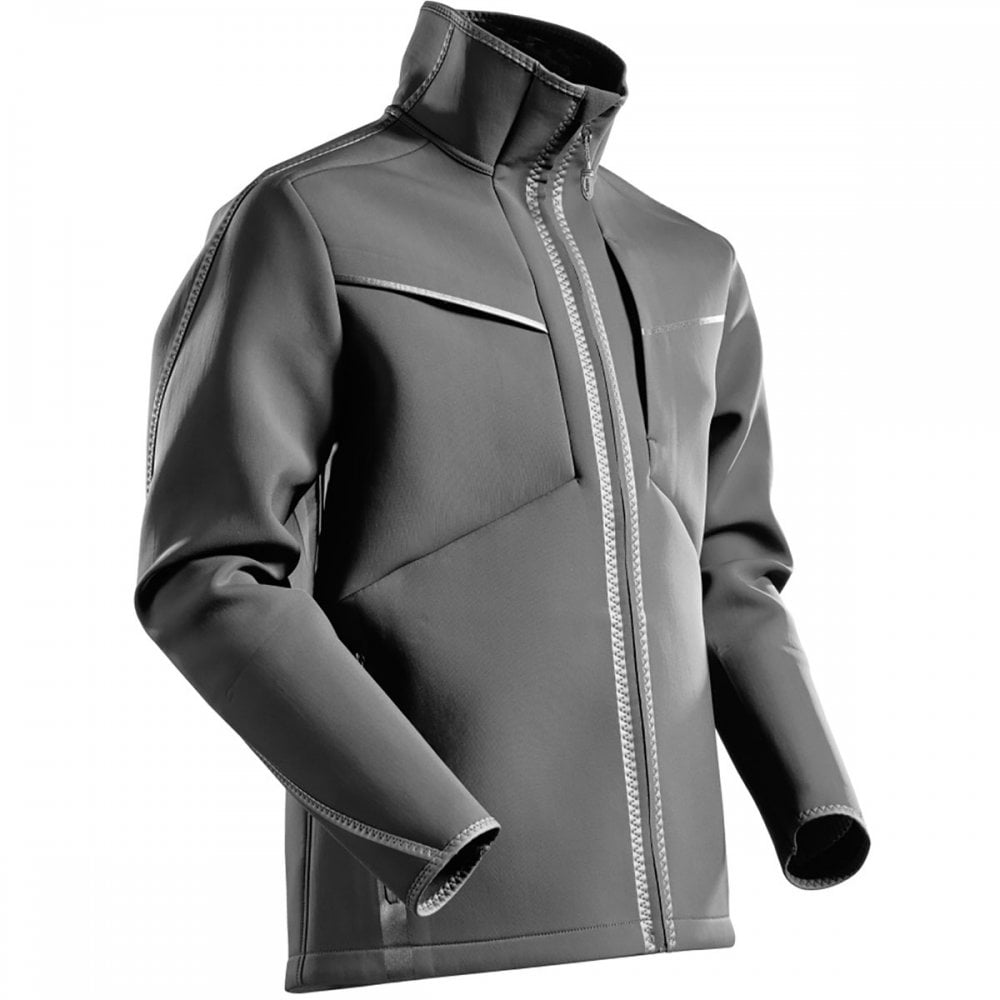 22085 Customized Softshell Jacket Stone Grey L *One Size Only - Outlet Store*