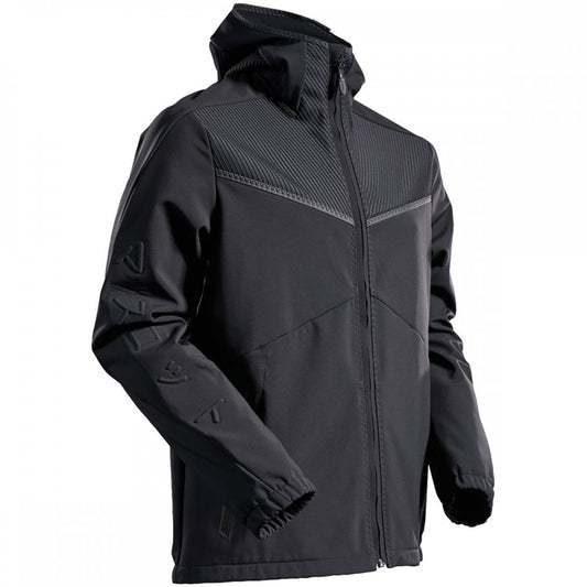 22102 Customized Softshell jacket with hood