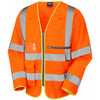 S24 Heddon ISO 20471 Class 3 Superior Sleeved Waistcoat With Tablet Pocket