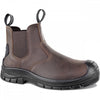 RF256 Furrow Chelsea S3 Safety Boot UK6 - EU39 - US7 Brown *One Size Only - Outlet Store*