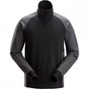 2841 Two-Coloured Half-Zip Sweatshirt