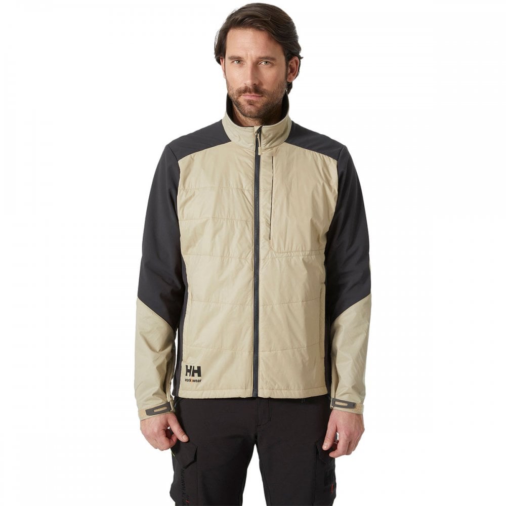 73233 Kensington Insulated Jacket Sand/Ebony L *One Size Only - Outlet Store*