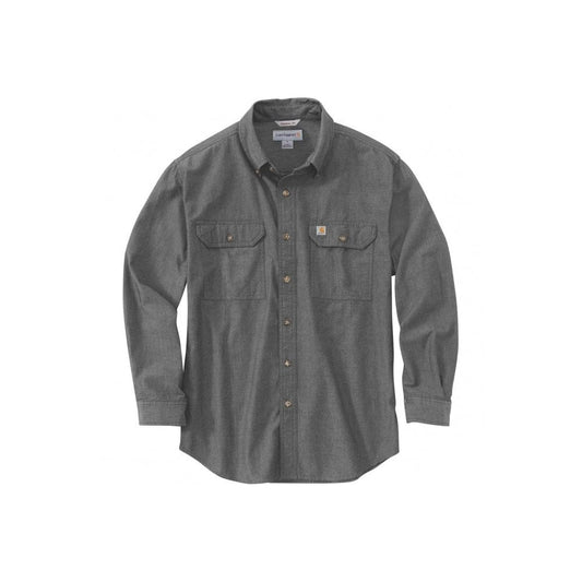 104368 Loose Chambray Long Sleeve Shirt