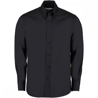 KK188 Men's Long Sleeve Tailored Fit Premium Oxford Shirt