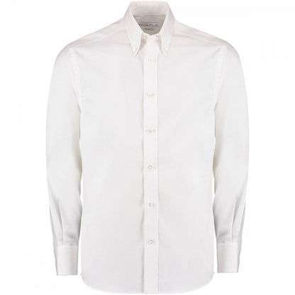 KK188 Men's Long Sleeve Tailored Fit Premium Oxford Shirt
