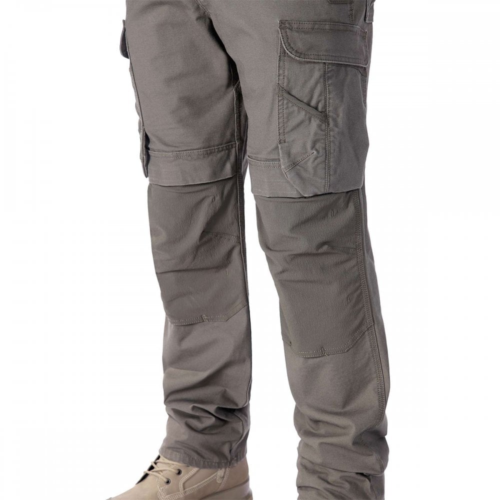 105072 Steel Rugged Flex Relaxed Fit Ripstop Double Front Cargo Work Pant