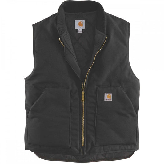 106676 V01 Insulated Rib Collar Gilet Black S *One Size Only - Outlet Store*