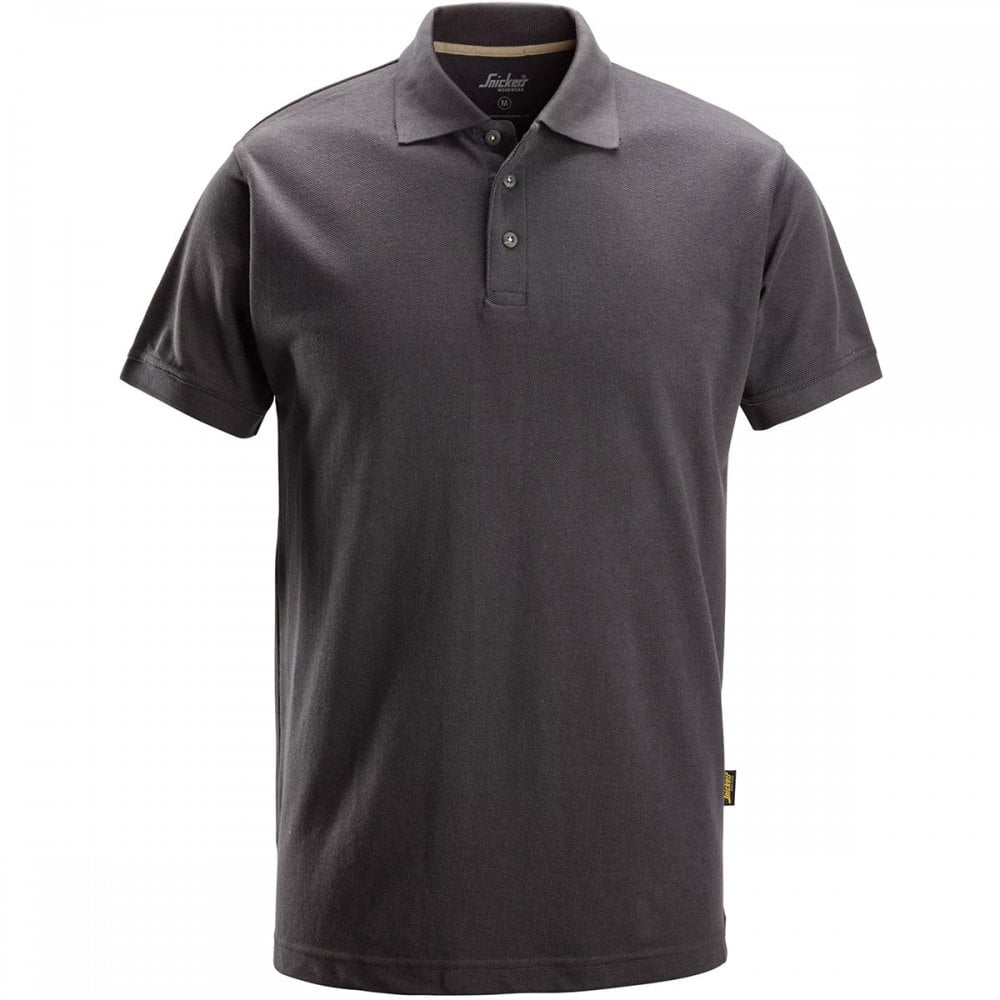 2718 Polo Shirt no Chest Pocket Steel Grey S *One Size Only - Outlet Store*