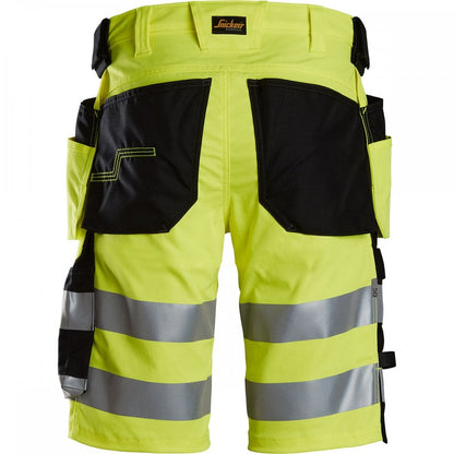 6135 STRETCH High-Vis Class 1 Stretch Shorts Holster Pockets