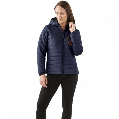 QXH-1W Womens Nautilus Quilted Hooded Jacket