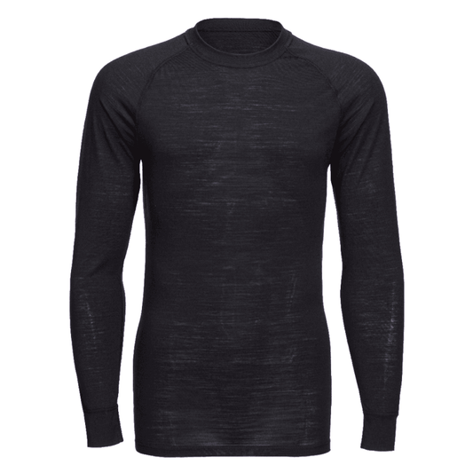 B183 Merino Wool Crewneck Baselayer Top