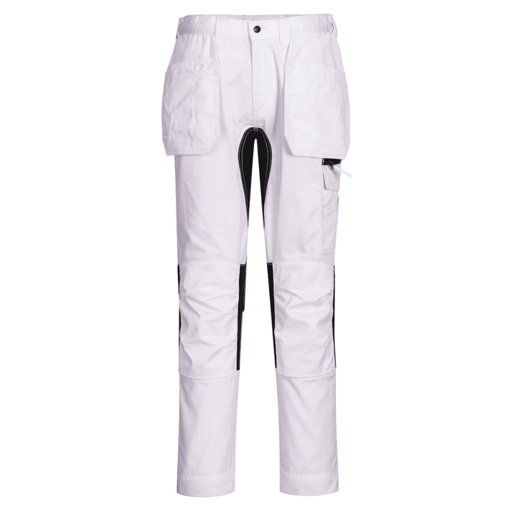 CD883 WX2 Eco Stretch Holster Trousers White 31" 40" *One Size Only - Outlet Store*