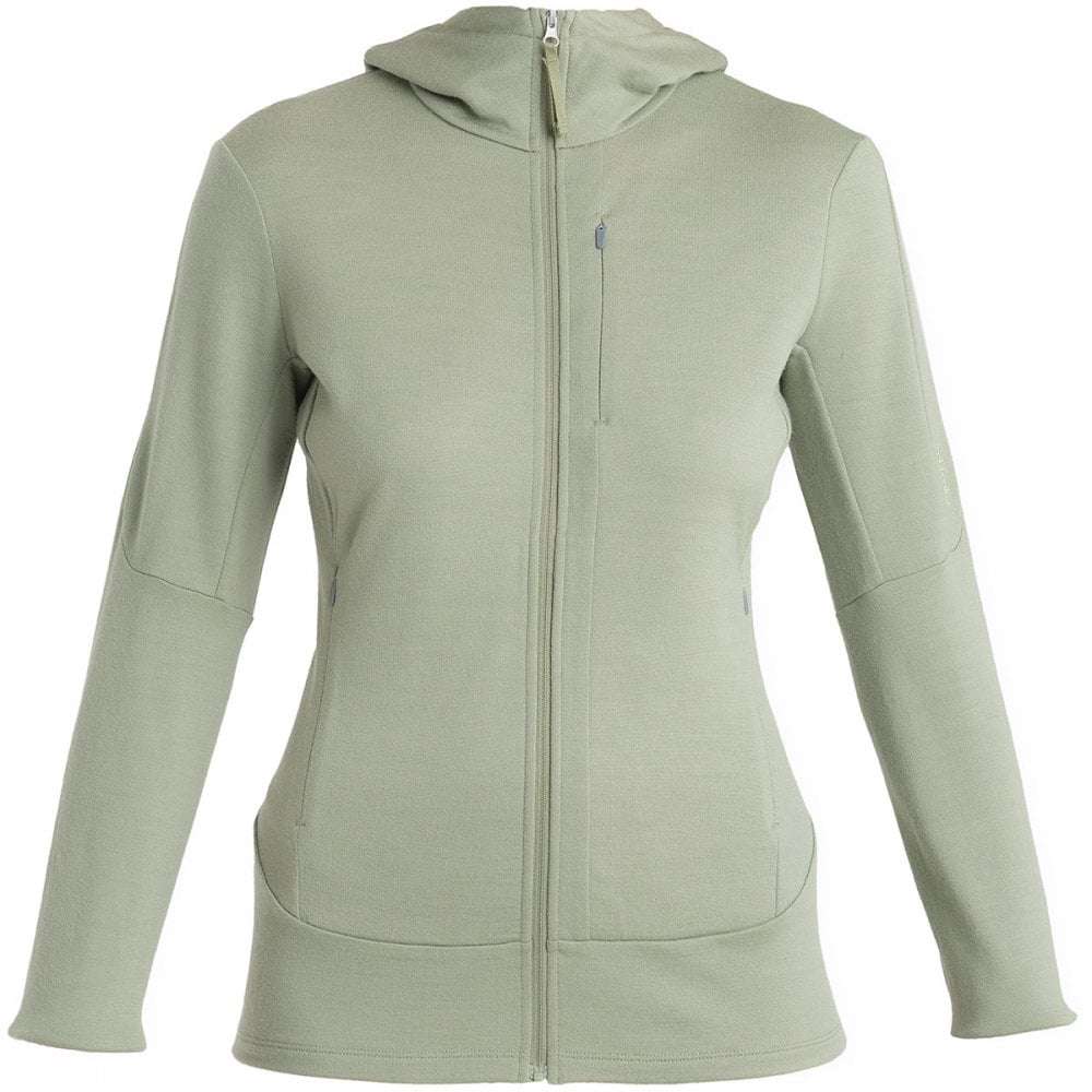 Womens Merino 260 Quantum Long Sleeve Zip Hoodie